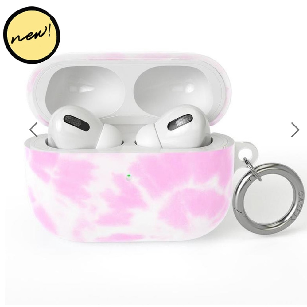 Light Pink Tie Dye AirPods Pro Case